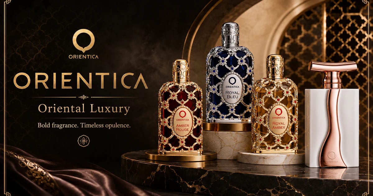 Orientica fragrance house available at Duo Essence