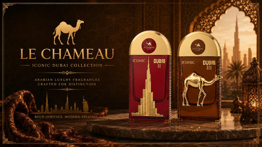 Le Chameau fragrance house available at Duo Essence