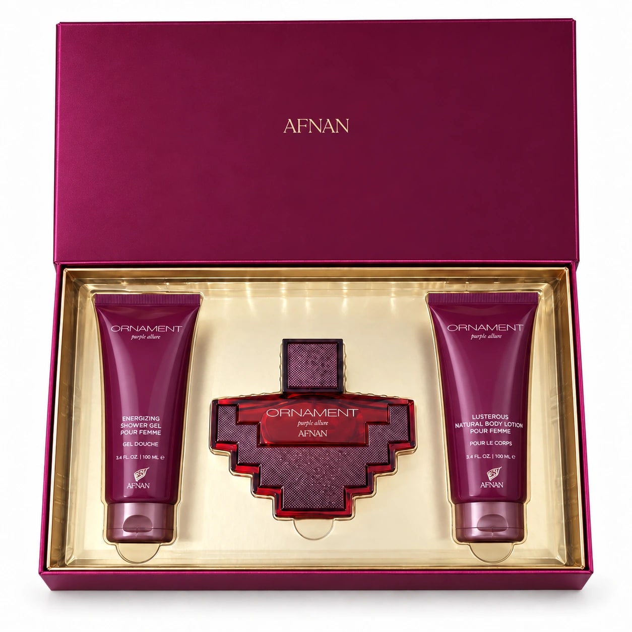 Afnan Ornament Purple Allure Gift Set by Afnan